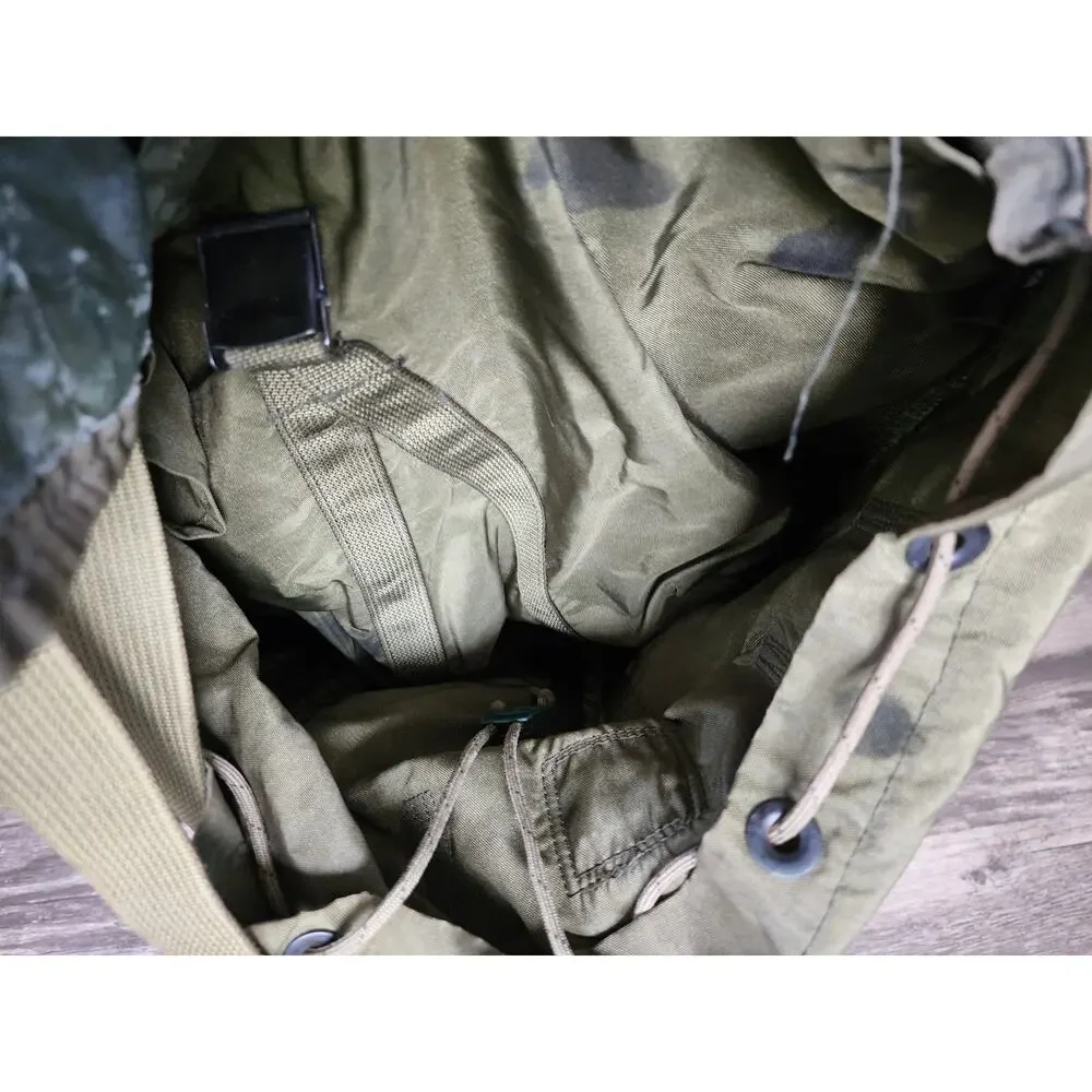 Vintage US Army Field Pack Combat LC-1 Medium Alice Backpack Metal Frame & Strap